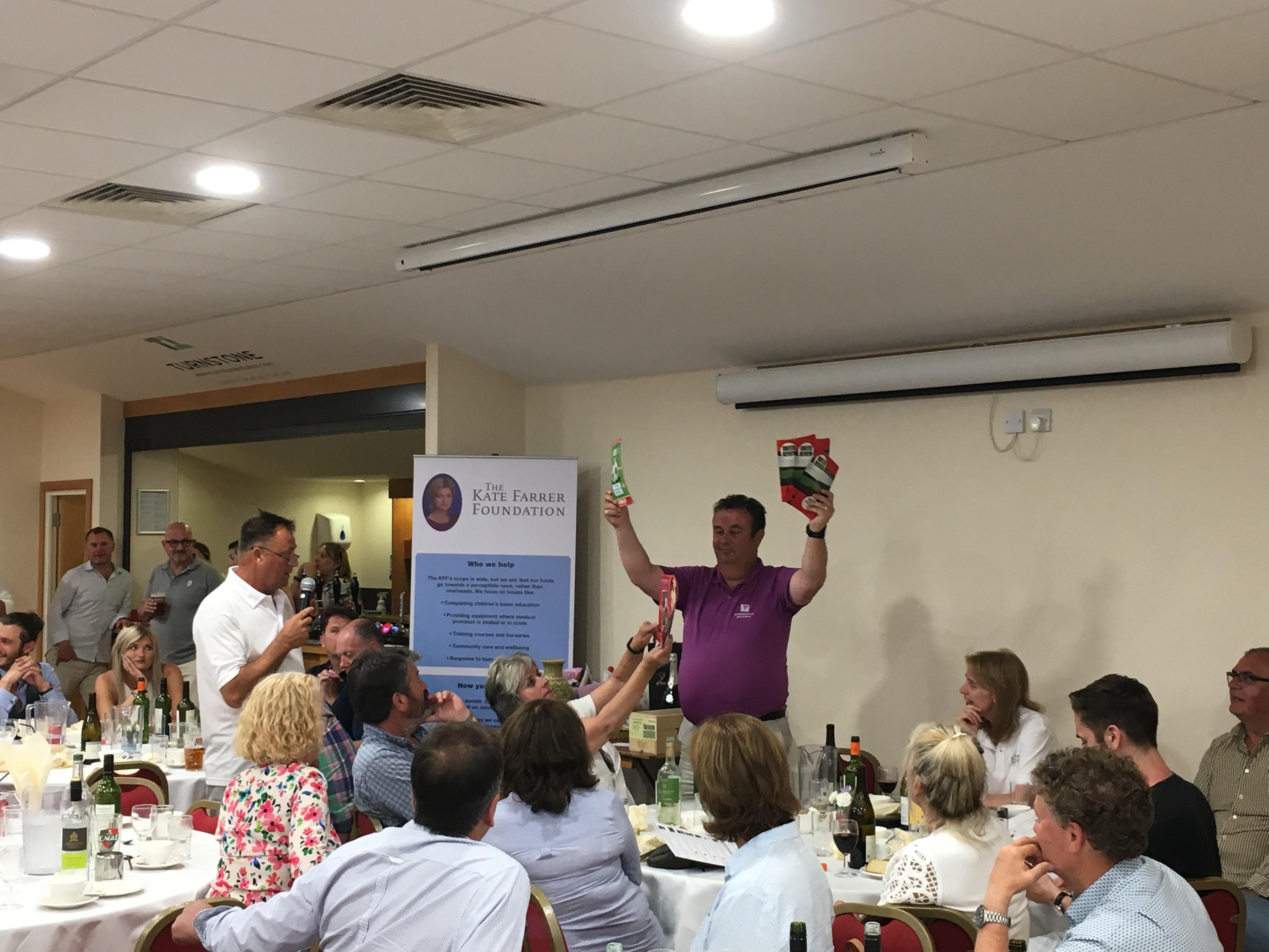 Thanks to everyone who both gave their time and money to the KFF's first big fundraiser...